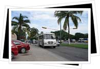 Bus in Puerto Vallarta